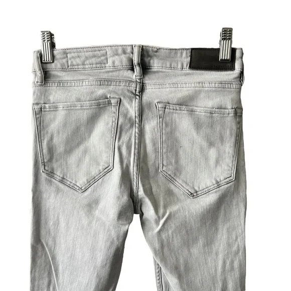 ALL SAINTS Mast Bleached Skinny Jeans Sz 28 - Picture 7 of 8